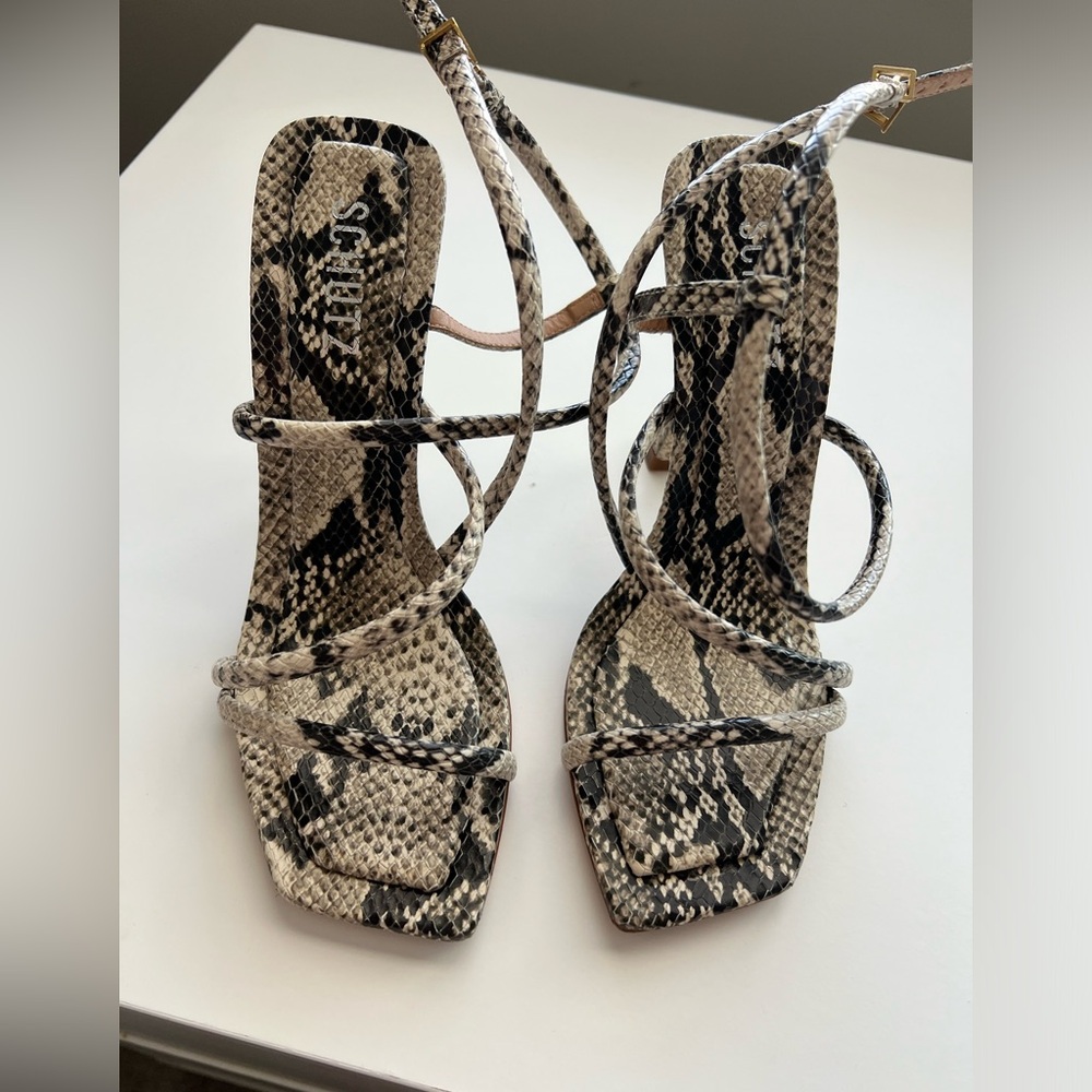 Snake Skin Sandals